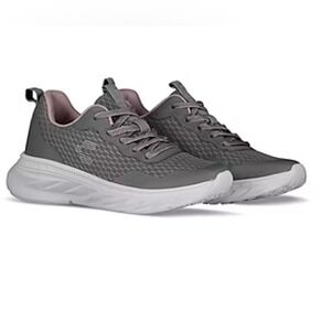 Charly Womens Aircraft Walking Shoes. SIZE 7.5. Color: grey/white‎